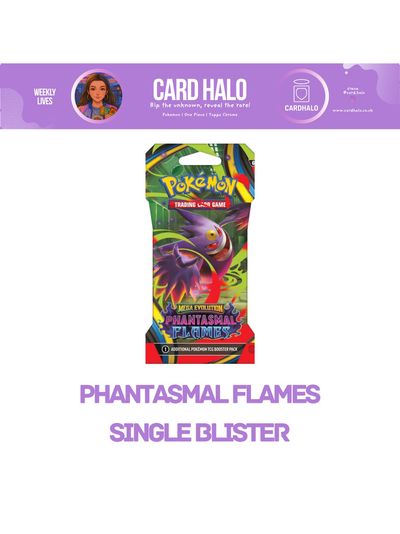 Pokemon Trading Card Game Phantasmal Flames Single Blister